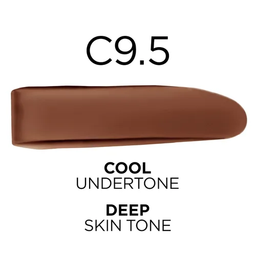 Vista 128 de L'Oreal Paris True Match - Base líquida supermezclable, maquillaje de base líquida de cobertura media, C0.5, ligero, 1 onza líquida