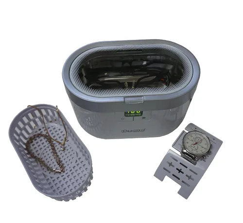 Vista 4 de iSonic F3900 Limpiador ultrasónico para dentadura/alineador/retenedor para todos los aparatos de apnea, dentales y del sueño.