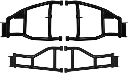 Vista 2 de SuperATV Kit de elevación resistente de 6" para Honda Pioneer 1000/1000-5 (2016-2021) - Negro - Kit completo con nuevos ejes Rhino 2.0, bola