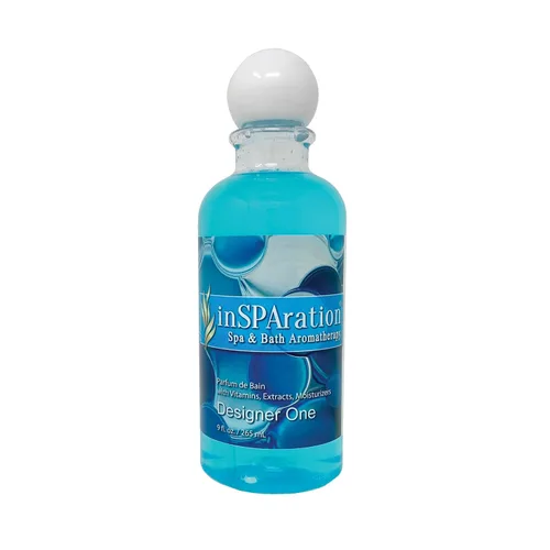 Vista 19 de inSPAration Spa and Bath Aromatherapy 111X Líquido de Spa, 9 Onzas, April Showers, Morado