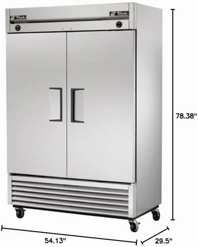 Vista 2 de TRUE T-49-DT Refrigerador/congelador de doble temperatura - Dos puertas, 46 pies cúbicos