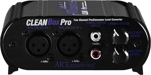 Vista 3 de ART - CLEANBoxPro - Convertidor balanceado/no balanceado de 2 canales.
