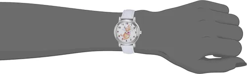 Vista 6 de Disney Reloj analógico de cuarzo para adultos Blanco Reloj de cuarzo