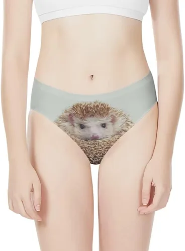 Vista 3 de Lencería traviesa sin costuras, pantalones de bikini atrevidos, ropa interior para mujer