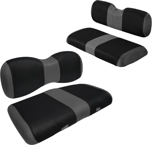 Vista 8 de Fundas de asiento delantero y trasero para carrito de golf para Yamaha G2 G8 G9 G11 G14 G16 G19 G20 G21 G22, tela de poliéster duradera, fundas