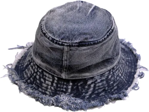 Vista 17 de Sombrero de pescador de algodón desgastado, sombrero de sol, sombrero para hombres y mujeres