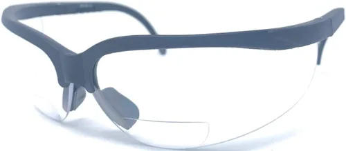 Vista 2 de The Jack Of All Trades - Gafas de lectura bifocales de seguridad, lectores bifocales, patilla ajustable, ANSI Z87.1