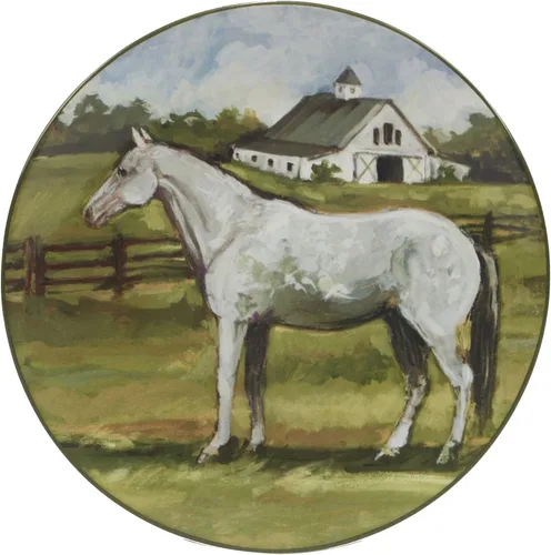 Vista 4 de Certified International York Stables - Platos llanos de 10.5 pulgadas, 4 unidades (paquete de 3)