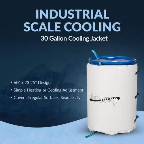 Vista 7 de Fluxwrap by North Slope Chillers, chaqueta de enfriamiento de cubo con envoltura aislante