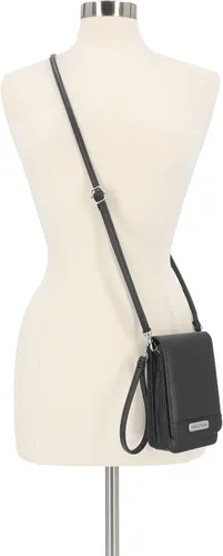 Vista 5 de Nautica Catalina - Cartera cruzada de cuero vegano RFID para mujer