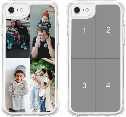 Vista 226 de Funda de teléfono personalizada para Apple iPhone 8 Plus iPhone 7 Plus, personalizada con foto, imagen, texto, imagen, diseño de imagen