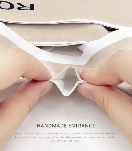 Vista 27 de Women's Designer Neckerchief Handbag Handle Ribbon Fashion Scarf Letter Printed Hair Tie