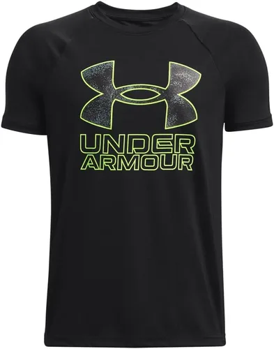 Vista 46 de Under Armour Camiseta de manga corta Tech Hybrid con estampado para niños