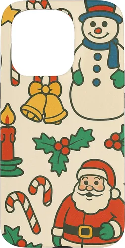 Vista 14 de Patrón retro de los años 90, decoración nostálgica de vacaciones para iPhone 16