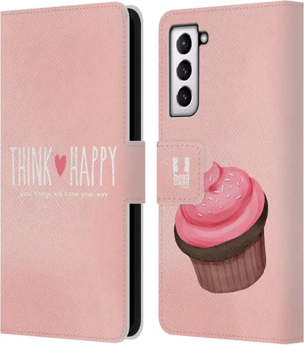 Vista 305 de Head Case Designs Assortment Cupcakes Happiness Leather Wallet Case Compatible with Samsung Galaxy A07 4G Surtido
