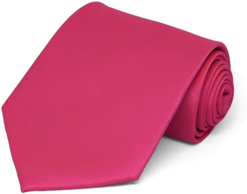Vista 297 de tiemart Corbata de color sólido para hombre Longitud estándar