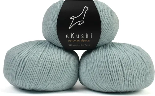 Vista 59 de 100% Hilo de Alpaca Baby para Tejer y Ganchillo - 1 Cono de Hilo Premium DK - Ligero, Hipoalergénico y Térmico Hecho en Perú - Ideal para Proyectos