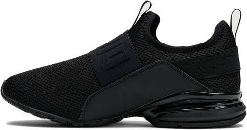 Vista 3 de Puma Mujeres Axelion Slip On Zapatillas de entrenamiento - Negro
