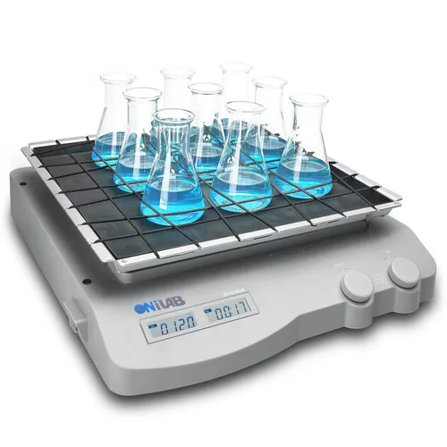 Vista 12 de ONiLAB Coctelera digital LED 3D de velocidad ajustable 10-70RPM, Angel 9°