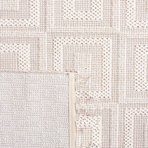 Vista 7 de SAFAVIEH Trends Collection - Alfombra para pasillo, 2 pies 2 pulgadas x 8 pies, color beige y marfil, diseño texturizado moderno, no desprende