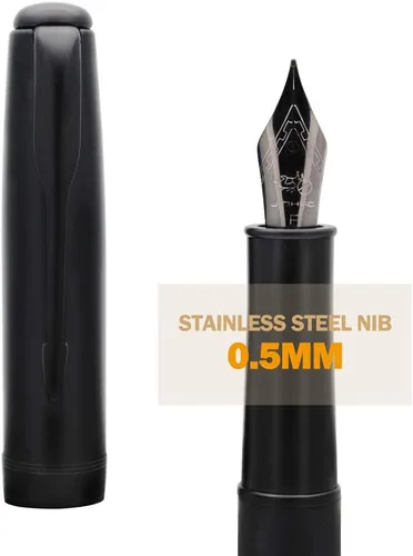 Vista 5 de JINHAO 75 HongYun - Pluma estilográfica (negro mate, punta fina)