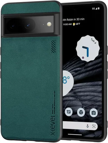 Vista 10 de X-level Funda protectora para Google Pixel 8, delgada, de doble capa, a prueba de golpes, cuerpo completo, parte trasera de policarbonato duro