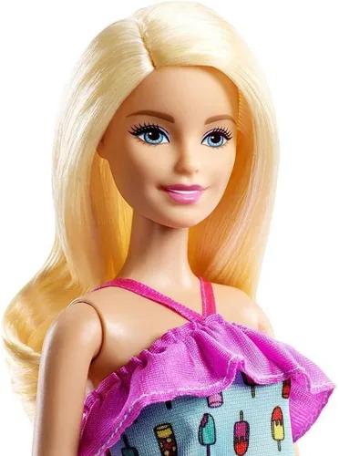 Vista 3 de Barbie FTV96 – Muñeca con Bicicleta y Accesorios, Muñecas y Accesorios para Muñecas de 3 Años
