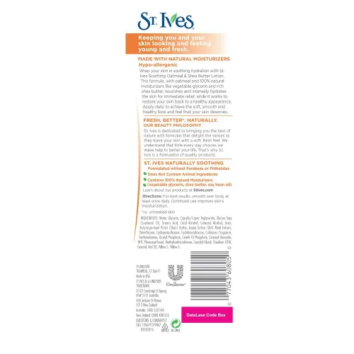 Vista 2 de St Ives Fresh skin Exfoliante Corporal, albaricoque 9 oz, Avena y manteca de karité