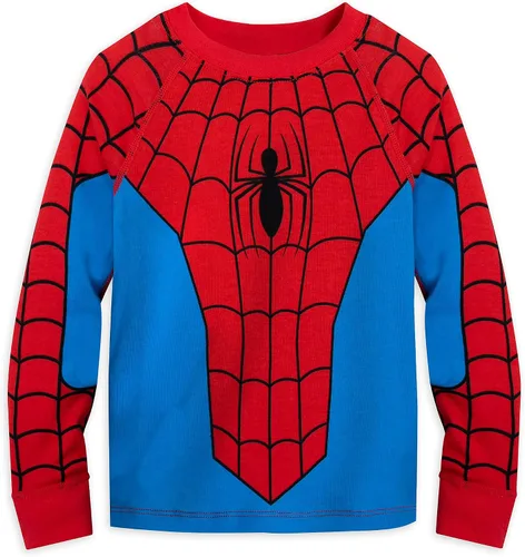 Vista 2 de Marvel Disfraz de Spider-Man PJ PALS para niños