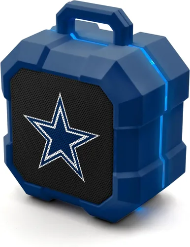 Vista 33 de SOAR NFL Shockbox - Altavoz Bluetooth inalámbrico LED, resistente al agua, IPX4, 5.0 Bluetooth con más de 5 horas de tiempo de reproducción, pequeño