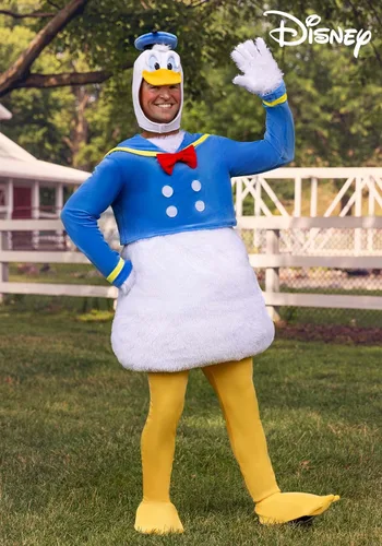 Vista 2 de Disfraz de pato Donald de Disney para adultos