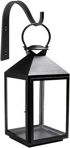 Vista 5 de Soporte para plantas colgantes, colgador de pared de metal para interiores y exteriores, gancho decorativo para colgar plantas, cesta de flores