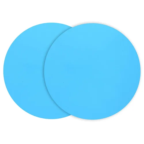 Vista 11 de Tapete de silicona para microondas de 12 pulgadas, tapete giratorio antiadherente para cocina, tapete multiusos resistente al calor, paquete de 2