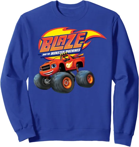Vista 4 de Blaze & The Monster Machines - Sudadera con cuello redondo "BLAZE