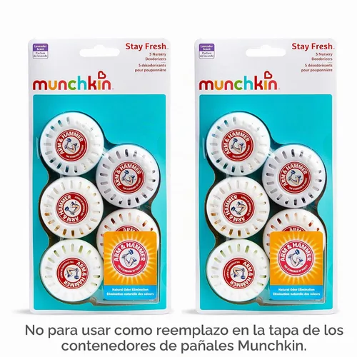 Vista 2 de Munchkin® Arm & Hammer Ambientadores para guardería, aromas surtidos de lavanda o cítricos, 10