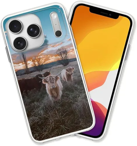 Vista 41 de Diseño para iPhone 14 Pro Max, diseño de acuarela de perros, collage de Pug para iPhone, protección a prueba de golpes, funda transparente de TPU