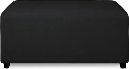 Vista 29 de PureFit Funda otomana súper elástica de ajuste perfecto cuadrada - Fundas otomanas para taburete y muebles plegables de almacenamiento para sala