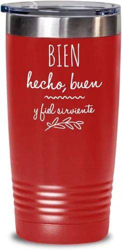 Vista 5 de Regalos católica cristianas vaso en espanol con versículos de la biblia para padres bien hecho