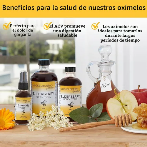 Vista 5 de Mickelberry Gardens Aerosol inmune de propóleos de miel de saúco 2 oz 2