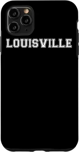 Vista 13 de iPhone 16 College University style Louisville Kentucky Sports Fan Case
