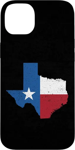 Vista 15 de Funda para iPhone 17 con la bandera del estado de Texas, diseño vintage de Texas, Estados Unidos