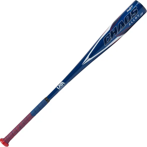 Vista 2 de Rawlings Bate de béisbol Chaos USA Drop -11 Barril de 2 5/8" 1 Pza. Aluminio