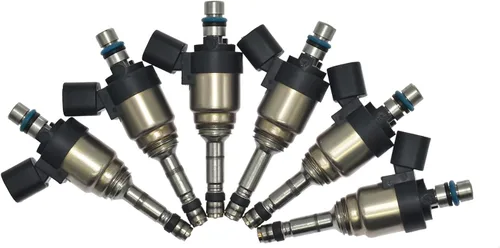 Vista 2 de 6PCS inyector de combustible 35310-3C550 compatible con Hyundai Genesis Azera Santa Fe Genesis Coupe 2012-2015, compatible con Kia Sorento Cadenza4