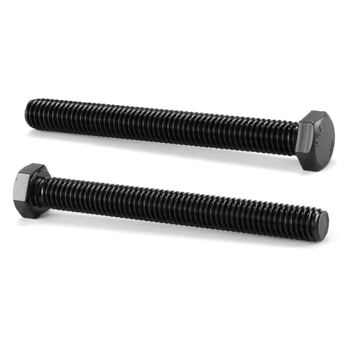 Vista 20 de Tornillo de perno de cabeza hexagonal de 3/8-16 x 1/2", 20 piezas de acero inoxidable 18-8 (304), totalmente roscado, óxido negro por SG TZH