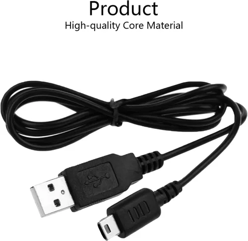 Vista 7 de DTOL Cable de carga USB para Nintendo DS Lite