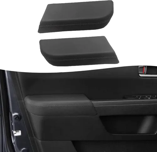Vista 13 de KBH Funda para reposabrazos de consola central para Honda Pilot 2009-2015, accesorios interiores de cuero de vinilo, protector de cojín con bolsillo