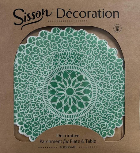 Vista 13 de Hojas de papel pergamino para tablas de queso y embutidos, hojas de Sisson Distribution (paquete de 20) (hojas de artista)