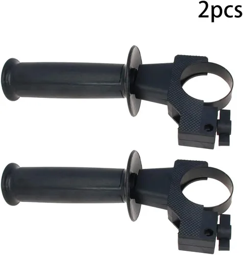 Vista 2 de Utoolmart Mango lateral auxiliar de carcasa de plástico negro para amoladora angular 2pcs