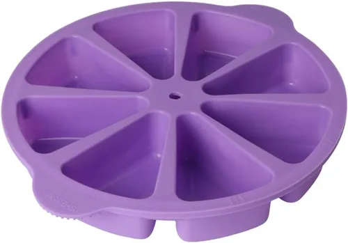 Vista 9 de SHEbaking - Molde de silicona para scones, moldes para hornear 8 cavidades, molde para tartas, pizzas, brownies sin BPA