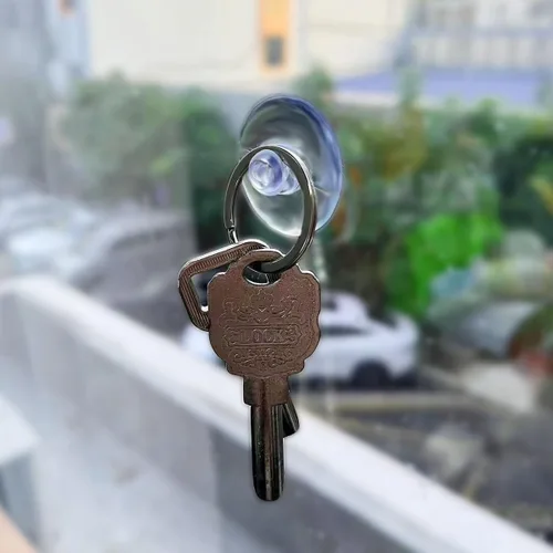 Vista 4 de Paquete de 20 ventosas para ventosas de plástico de vidrio, ventosas de plástico transparente de PVC con ganchos para mesa de vidrio, almohadilla